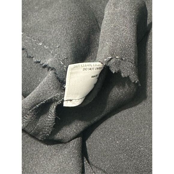 Eileen Fisher Cropped Ankle Pants Straight Leg Trouser Dress Pants Black Large - Picture 10 of 13